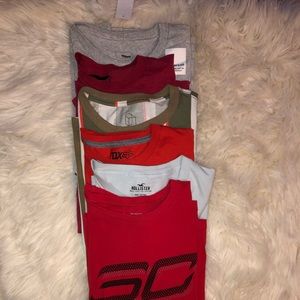 Shirts different brands